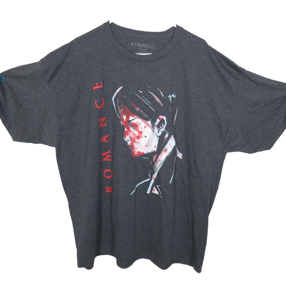 My Chemical Romance Gray Lightweight Cotton Tee Unisex Adult Size 3XL